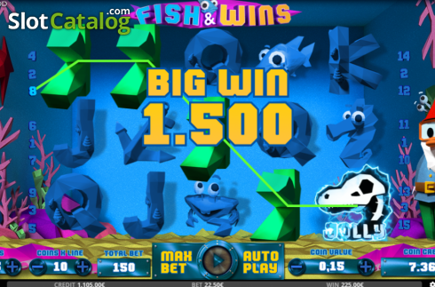 Скрин5. Fish and Wins слот