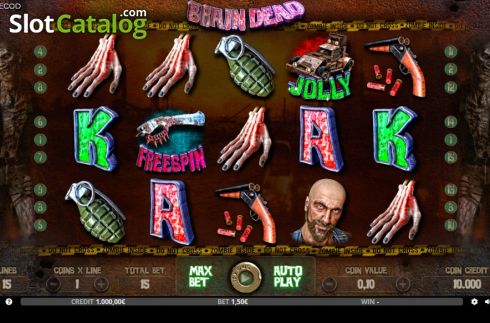 Скрин2. Brain Dead слот