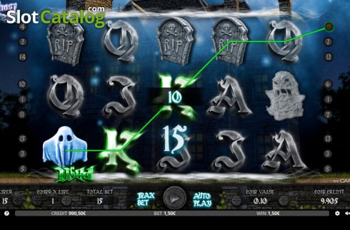 Скрин4. Ghost Quest слот