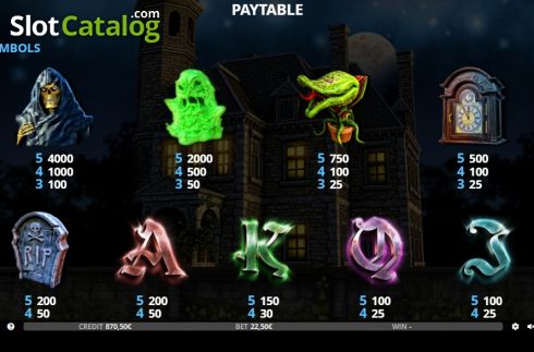 Скрин8. Ghost Quest слот