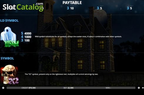 Скрин9. Ghost Quest слот
