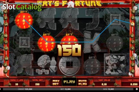 Скрин3. Cats Fortune слот