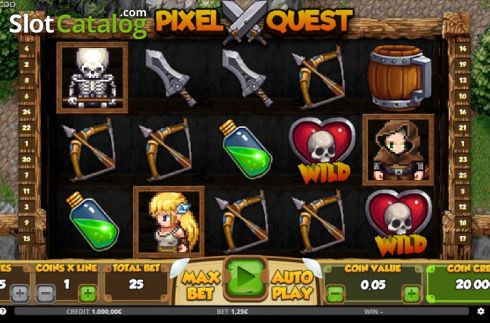 Скрин2. Pixel Quest слот