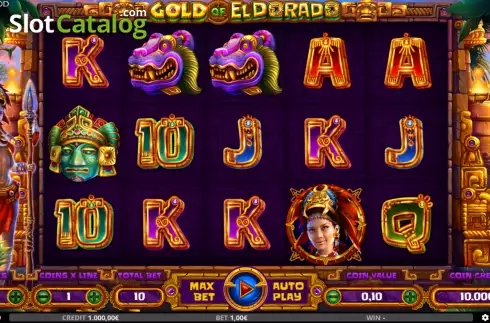 Скрин2. Gold of Eldorado слот