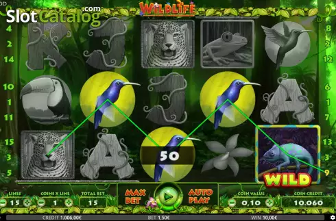 Скрин4. Wildlife слот
