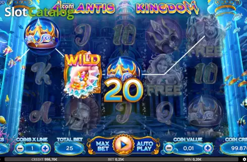 Скрин3. Atlantis Kingdom слот
