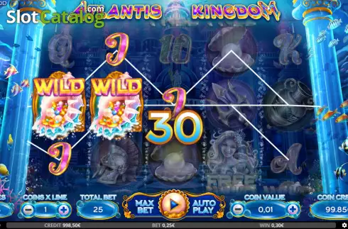 Скрин4. Atlantis Kingdom слот