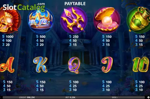 Скрин5. Atlantis Kingdom слот