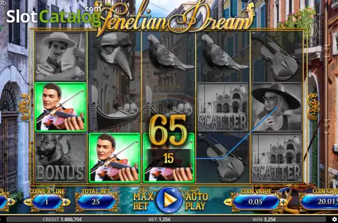 Скрин3. Venetian Dream слот