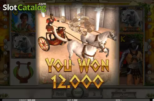 Скрин7. Antica Roma слот