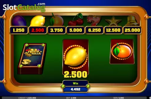 Скрин7. Fruits N Bells слот