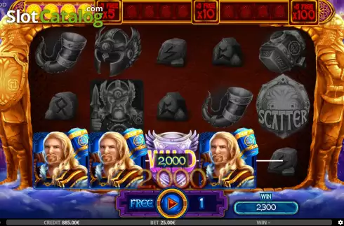 Скрин5. Gods of Asgard слот