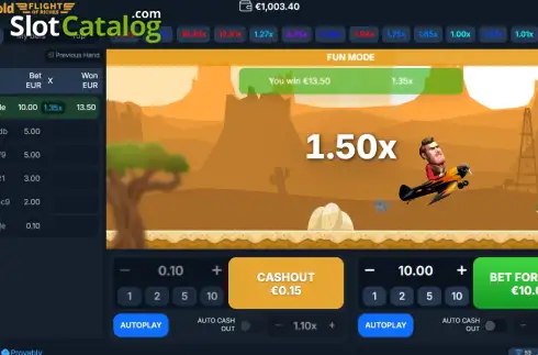 Скрин3. Texas Gold Flight of Riches слот
