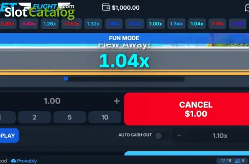 Скрин2. 1xbet Flight of Riches слот