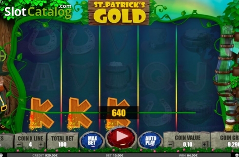 Скрин3. St Patricks Gold слот