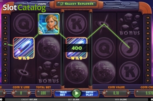 Скрин3. Galaxy Explorer слот