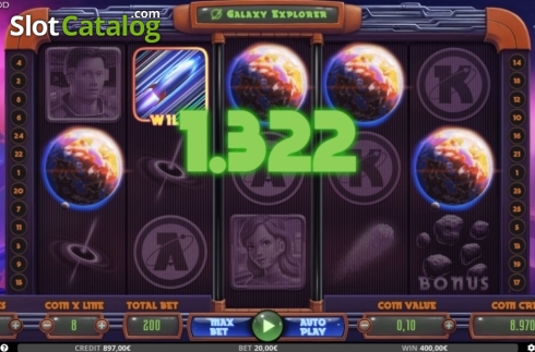 Скрин4. Galaxy Explorer слот