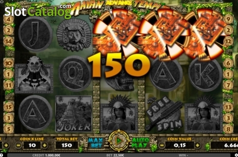 Скрин3. Mayan Temple Advance слот