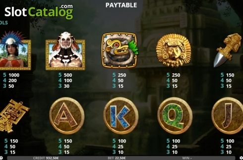 Скрин5. Mayan Temple Advance слот