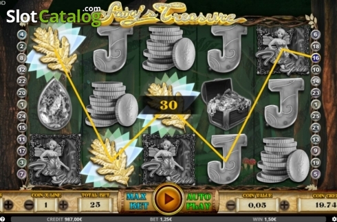 Скрин4. Fairy's Treasure слот