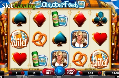 Скрин2. Oktoberfest (Capecod Gaming) слот