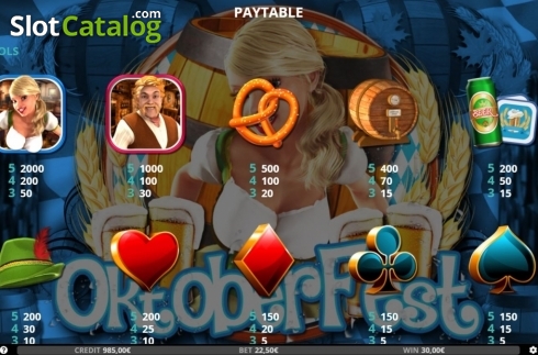 Скрин4. Oktoberfest (Capecod Gaming) слот