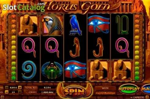 Скрин2. Horus Gold слот