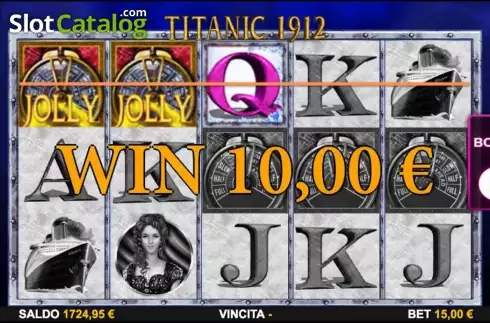Скрин2. Titanic 1912 слот