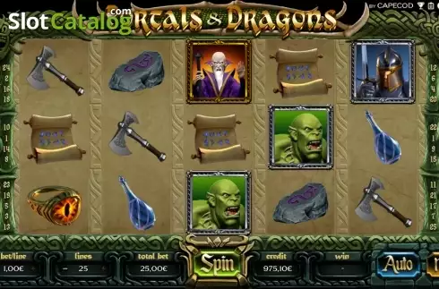 Скрин5. Portals & Dragons слот