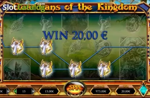 Скрин4. Guardians of the Kingdom слот
