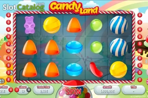 Скрин3. Candy Land (Capecod Gaming) слот