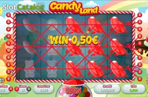 Скрин4. Candy Land (Capecod Gaming) слот