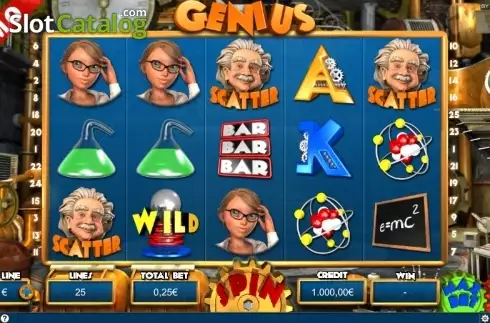 Скрин2. Genius (Capecod Gaming) слот