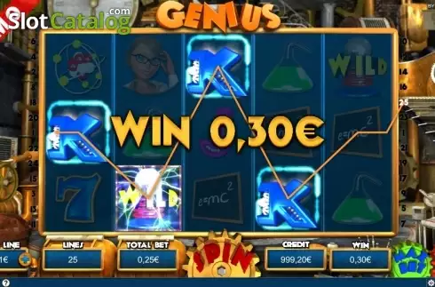 Скрин3. Genius (Capecod Gaming) слот