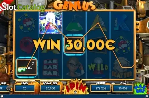 Скрин4. Genius (Capecod Gaming) слот