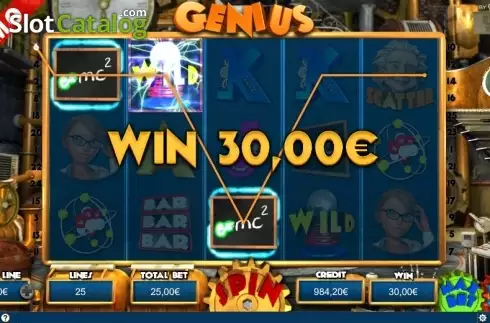 Скрин5. Genius (Capecod Gaming) слот