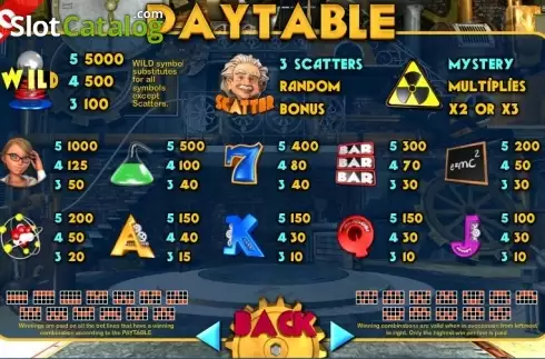 Скрин6. Genius (Capecod Gaming) слот