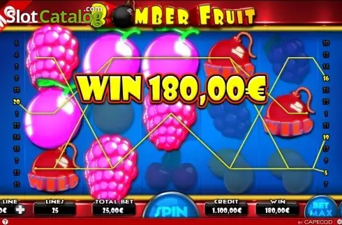 Скрин4. Bomber Fruit слот