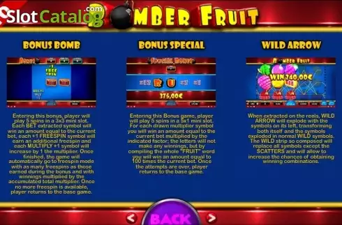 Скрин7. Bomber Fruit слот