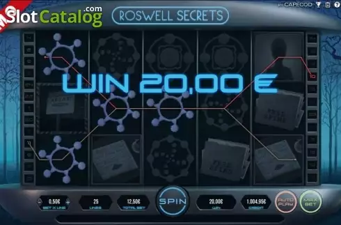 Скрин5. Roswell Secrets слот