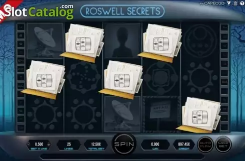Скрин6. Roswell Secrets слот