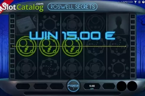 Скрин9. Roswell Secrets слот
