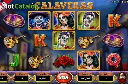 Скрин3. Calaveras слот