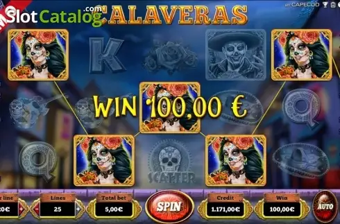 Скрин8. Calaveras слот