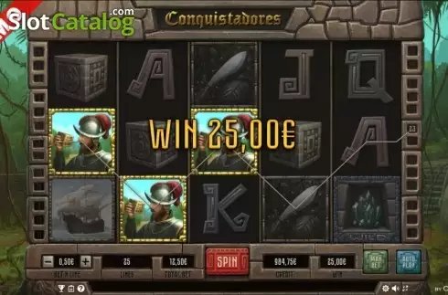 Скрин5. Conquistadores слот