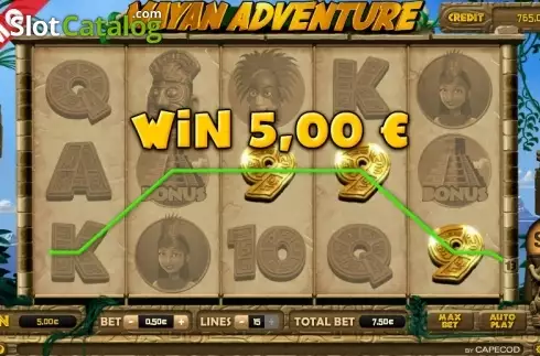 Скрин3. Mayan Adventure слот