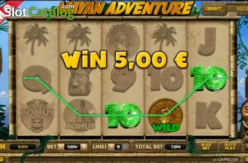 Скрин4. Mayan Adventure слот