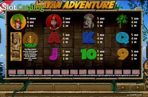 Скрин5. Mayan Adventure слот