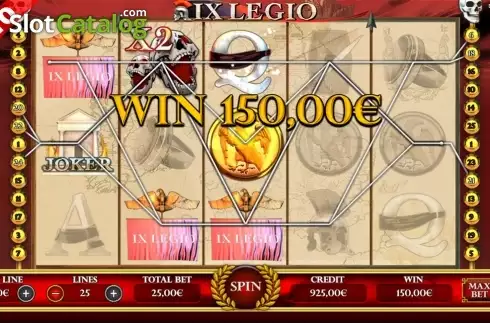 Скрин3. IX Legio слот