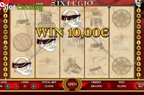 Скрин4. IX Legio слот